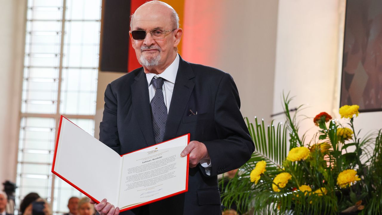 Salman Rushdie, Premiul pentru Pace la Târgul Internațional de Carte de la Frankfurt